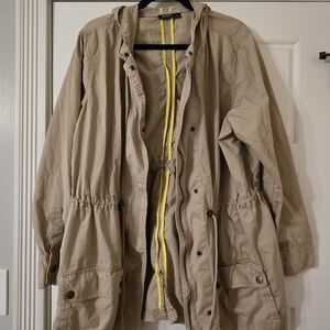 a.n.a Tan Military Field Jacket
